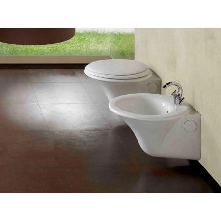 Унитаз Hatria Sculture YXKN подвесной без крышки