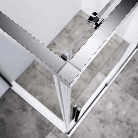 Душевой уголок Vincea Slim-N VSR-4SN8010CL, 1000*800, хром, стекло прозрачное