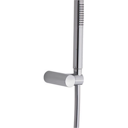 CISAL Shower Душевой гарнитур:ручная лейка,шланг 150 см,держатель настенный для лейки, цвет: хром