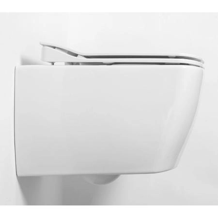 Унитаз CREAVIT ELEGANT подвесной безободковый с биде EG321-00CB00E-0000 (сиденье отдельно)