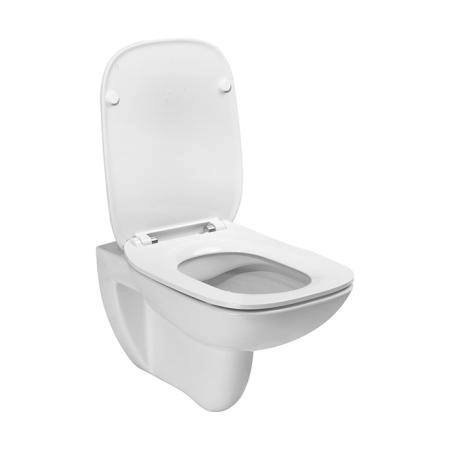 Roca Debba Square Унитаз подвесной 35x54см, безободковый, цвет: белый