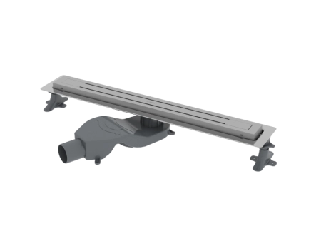 Душевой лоток Boheme Premium Trendy 80см, нерж.сталь ХРОМ (Satin) 983-80-CR