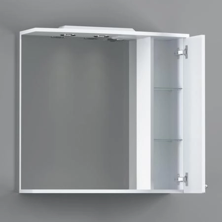 Зеркальный шкаф RedBlu by Damixa Palace One M41MPR0751WG белый глянцевый