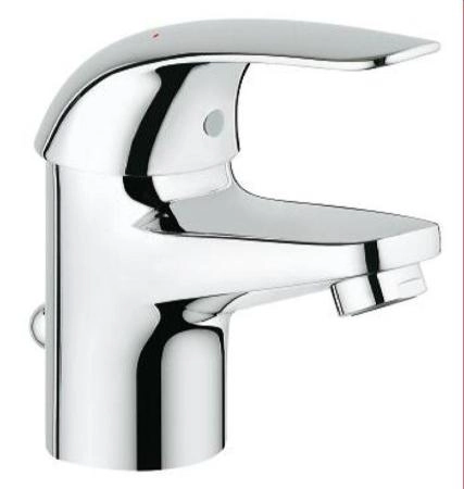 Смеситель Grohe Euroeco 23262000 для раковины со сливной гарнитур