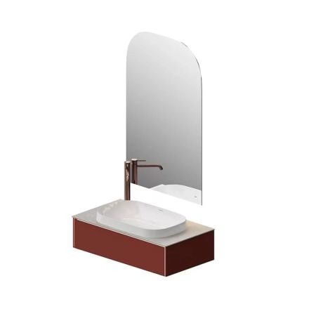 Тумба Kerama Marazzi MAGICA МАДЖИКА MA.90.1\VR.M подвесная 90, 1 ящик, венецианский красный матовый