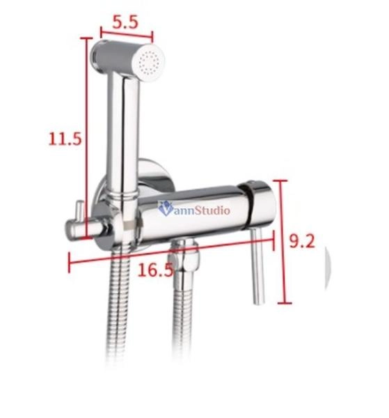 Гигиенический душ Frap F7507 хром