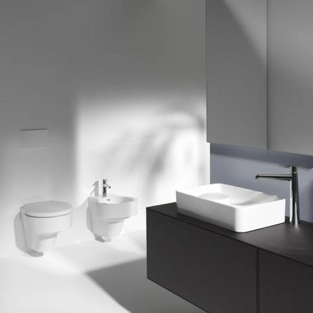 Laufen VAL Раковина-чаша 550х360х125мм без отв. под смеситель, цвет: белый
