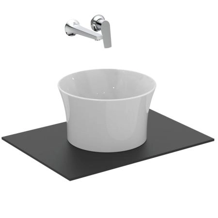 Ideal Standard La Dolce Vita Раковина d34хh20см., накладная, без отв., с крепежом, цвет: белый глянец