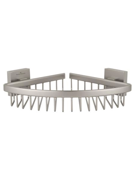 Полка для ванной угловая WONZON & WOGHAND POLO, Брашированный никель (WW-8944-BN)