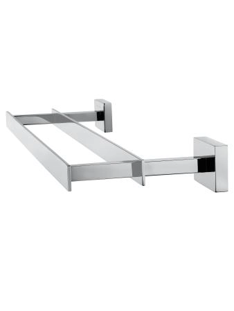Полотенцедержатель двойной WONZON & WOGHAND FLAT, Хром (WW-9711-45CM)