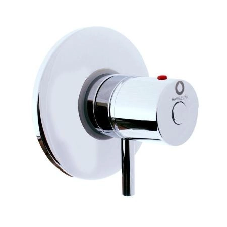 Смеситель Rav Slezak DUNAJ TERMOSTAT DT283 для душа, цвет Хром монтирующийся в стену