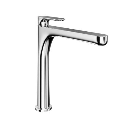 Смеситель для раковины Kerama Marazzi OLE ОЛЕ 69415KM.21.018 однорычажный высокий без донного клапана, хром глянец