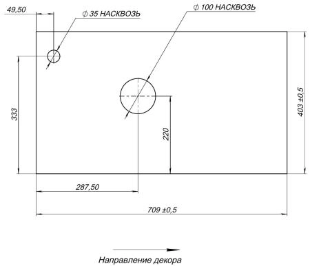 Столешница Aquanet Nova Lite Loft 75 L АВ01 мрамор