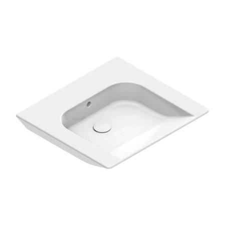 Catalano Comfort Раковина 60x55см, без отв., цвет: белый глянцевый