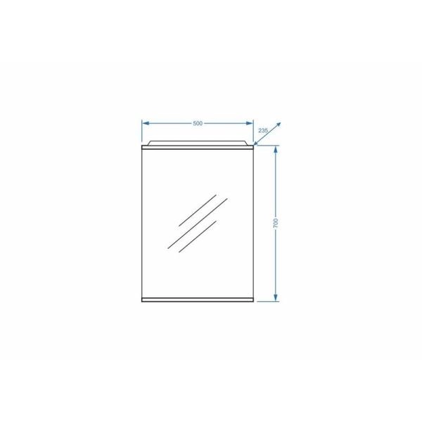 Зеркало Stella Polar Ильза 50/С