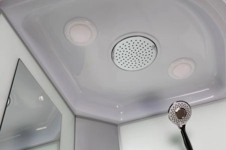 Душевая кабина Niagara NG-1101-14 900х900х2150 низкий поддон 13см стекло матовое с полкой