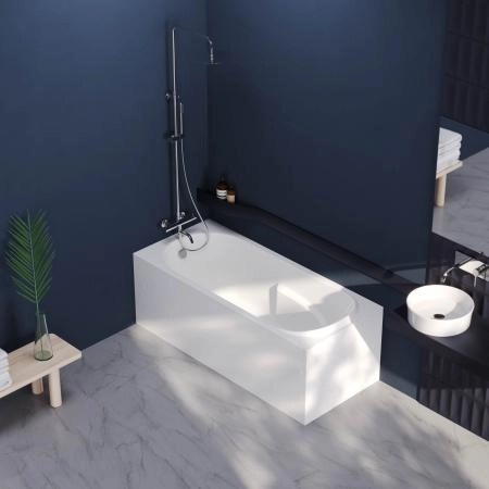 Ванна BERGES LUMBO 50004 акриловая 150x75 с каркасом