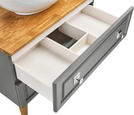 Тумба под раковину ASB-Woodline Каталина 80 "Grey"