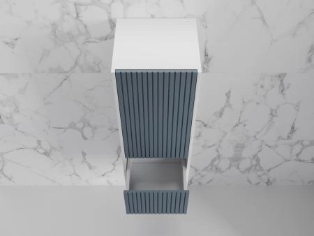 Пенал Style Line Стокгольм 360 см подвесной 2 ящика графит софт