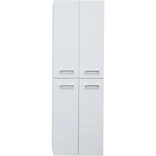 Пенал Dreja 50 см, 4 дверки, белый глянец