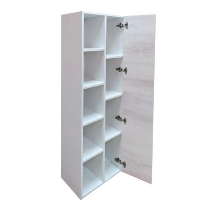 Шкаф-колонна Comforty Прага-45 дуб белый