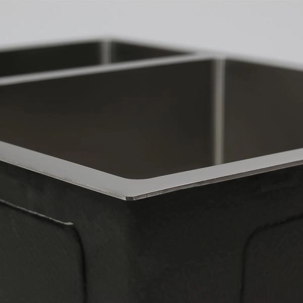 Мойка H57544 MELANA ProfLine 3,0/200 САТИН врезная прямоугольная с коландером H57544