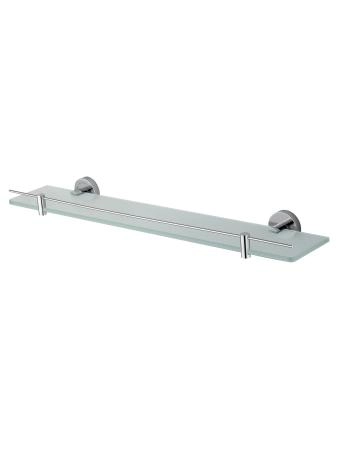 Стеклянная полка для ванной WONZON & WOGHAND EASY, Хром (WW-8127)