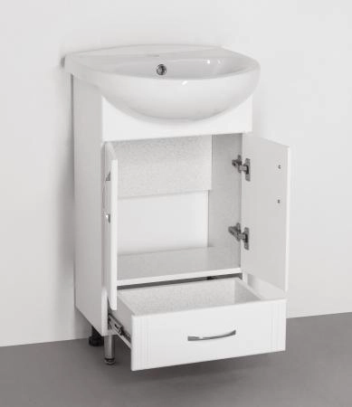 Тумба под раковину Style Line Эко Стандарт 50 напольная с дверками