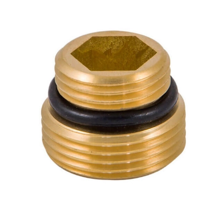 Schlosser ниппель латунь с уплотнением Размер 1/2 x 3/4 под EURO KONUS