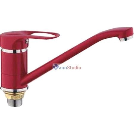 Смеситель для кухни Frap F4928-13 красный