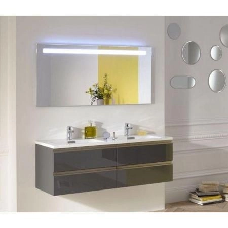 Тумба под раковину Jacob Delafon VOX EB2020-RA-442 140 см цвет серый антрацит лак