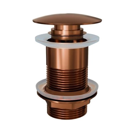 Донный клапан KNOTLOR BM9010RB, без перелива бронза