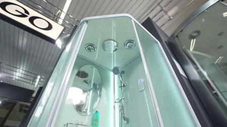 Душевая кабина Esbano Led ES-L90PR, 90x90 см