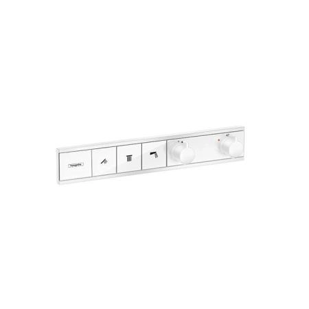 Hansgrohe RainSelect Термостат для душа, 3 источника, внешняя часть, цвет: белый матовый