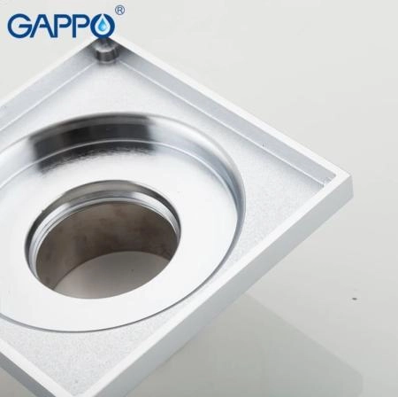 Душевой трап Gappo G81052 хром 100x100мм