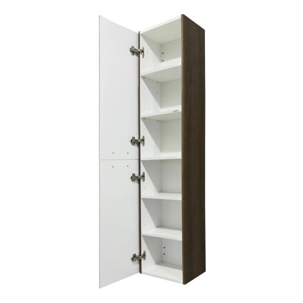Шкаф-колонна Comforty Ангара-35 00-00019358 Дуб темно-коричневый