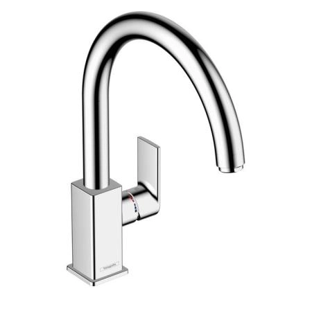 Hansgrohe Vernis Shape M35 Смеситель для раковины, однорычажный, излив 260 мм, цвет: хром