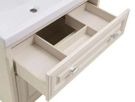 Тумба Кастелло 100 ASB Woodline Благородный Бежевый без раковины