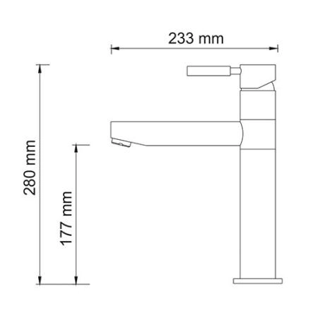 Смеситель для кухни WasserKraft A8137 бронза