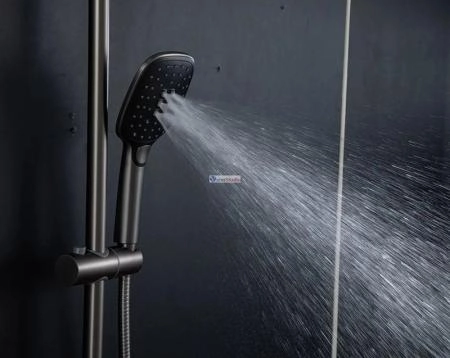 Душевая система Gappo G2448-9 Оружейная сталь с изливом