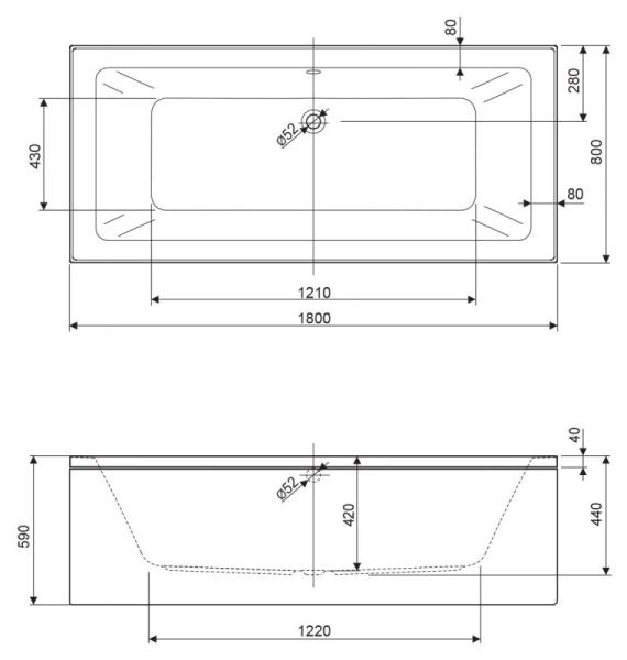Универсальный установочный Cezares CZR-SCR-FIX-3-KIT комплект для 3-й панели