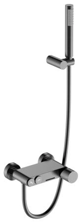 Смеситель STICK Boheme для ванны Gun Metall c ручкой TOUCH 123-GM.2