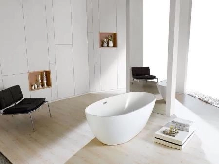 Ванна акриловая Azario Leeds 169x85 свободностоящая (LEE17085)