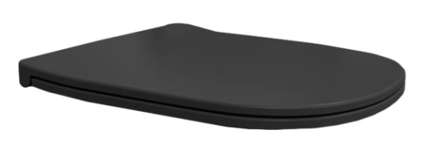 Nic Design Pin сиденье с крышкой для унитаза Slim с плавным опусканием, цвет antracite matt