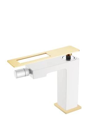 Смеситель для биде Boheme Q WhiteGold_Комплект 146-WG