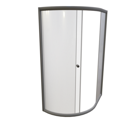 Поддон к душевому углу Соул 4 120х90 (правое исполнение, поддон на раме-подставке с устройством слива)