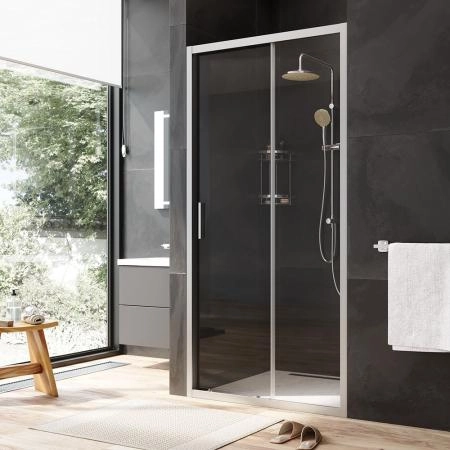Дверь душевая в нишу AM.PM Gem W90G-100-1-195MT прозрачное, профиль хром матовый