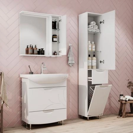 Тумба для ванной Volna Adel 60.2Y напольная (Балтика) раковина отдельно