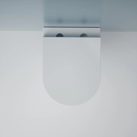 Унитаз ESBANO GARDENA-49T торнадо безободковый подвесной белый 490x360x360