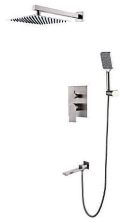 Душевая система Gappo G7199-20 с 3-функциями встраиваемая